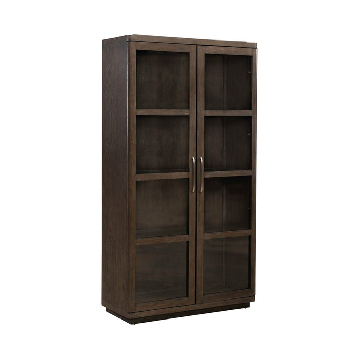 Cascade Falls - Display Cabinet - Satin Espresso – Display Cabinets by Liberty Furniture at Furniture Wholesale Plus , Nashville furniture store