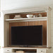Farmhouse Reimagined - Entertainment Hutch - Antique White / Chestnut Tops – Hutches by Liberty Furniture at Furniture Wholesale Plus , Nashville furniture store
