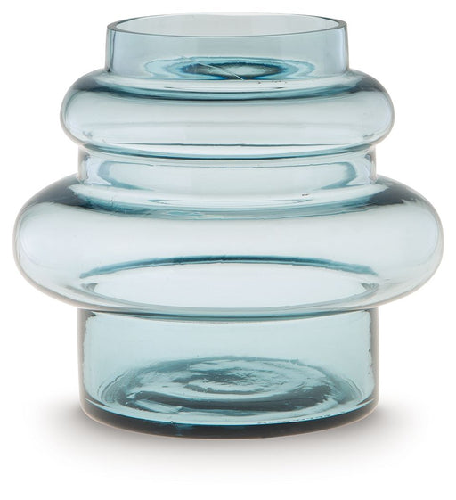 Vallmen - Blue - Premium Vases & Jars from Signature Design by Ashley® - Just $58! Shop now at Furniture Wholesale Plus  We are the best furniture store in Nashville, Hendersonville, Goodlettsville, Madison, Antioch, Mount Juliet, Lebanon, Gallatin, Springfield, Murfreesboro, Franklin, Brentwood