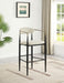 Tina - Metal Pub Height Bar Stool With Upholstered Back And Seat (Set of 2) - Premium Stool Sets from Coaster Fine Furniture - Just $429! Shop now at Furniture Wholesale Plus  We are the best furniture store in Nashville, Hendersonville, Goodlettsville, Madison, Antioch, Mount Juliet, Lebanon, Gallatin, Springfield, Murfreesboro, Franklin, Brentwood