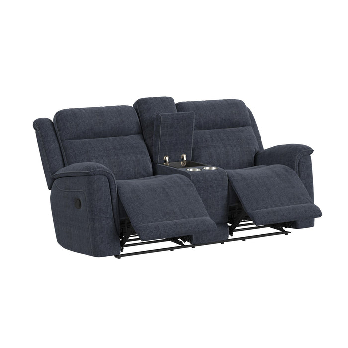 Striker - Loveseat With Console – Reclining Loveseats by Elements International at Furniture Wholesale Plus , Nashville furniture store
