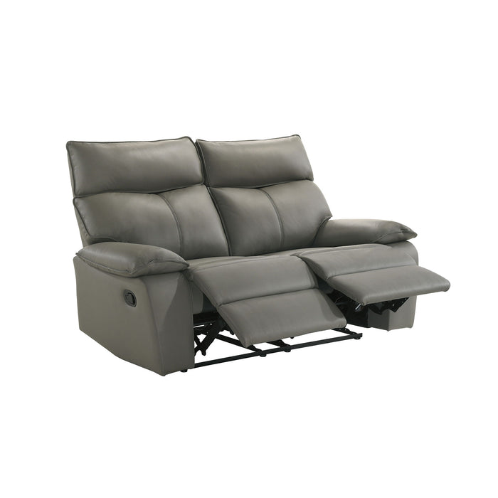 Wildcat - Motion Loveseat - Gray – Reclining Loveseats by Elements International at Furniture Wholesale Plus , Nashville furniture store