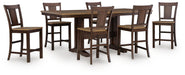 Rylandeen - Counter Height Extension Dining Table Set – 5 Piece Dining Room Sets by Signature Design by Ashley® at Furniture Wholesale Plus , Nashville furniture store