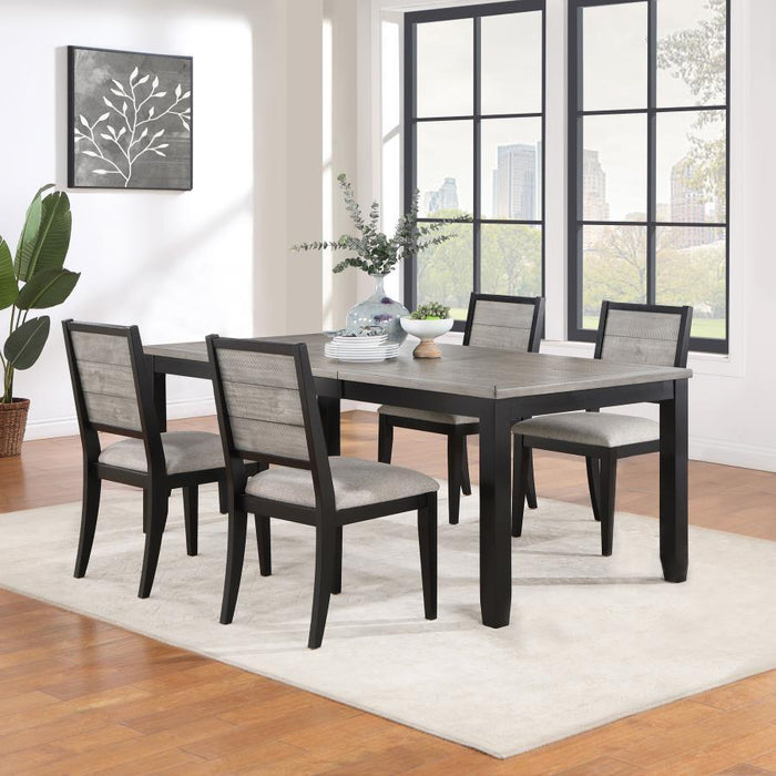 Elodie - Rectangular Extension Leaf Dining Set - Premium 5 Piece Dining Room Sets from Coaster Fine Furniture - Just $1109! Shop now at Furniture Wholesale Plus  We are the best furniture store in Nashville, Hendersonville, Goodlettsville, Madison, Antioch, Mount Juliet, Lebanon, Gallatin, Springfield, Murfreesboro, Franklin, Brentwood