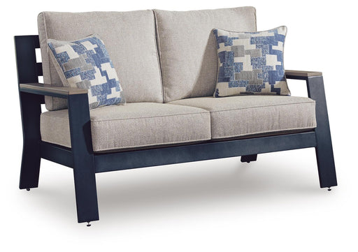 East Beach - Loveseat With Cushion - Blue – Loveseats by Signature Design by Ashley® at Furniture Wholesale Plus , Nashville furniture store