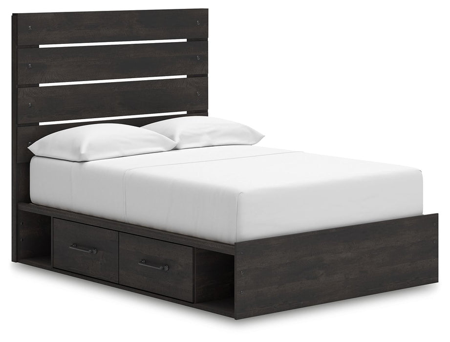 Hollivern - Panel Bed With Storage – Storage Beds by Signature Design by Ashley® at Furniture Wholesale Plus , Nashville furniture store