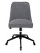 Kinsley - Swivel Upholstered Desk Chair - Dark Gray – Swivel Chairs by Steve Silver Furniture at Furniture Wholesale Plus , Nashville furniture store