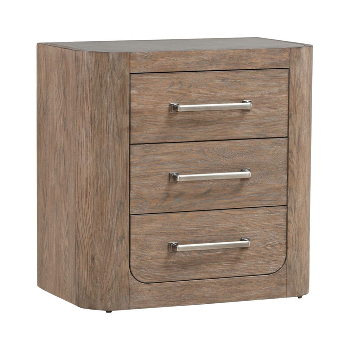 South Bend - Nightstand With Charging Station - Burnished Clay – Nightstands w/ Charging Stations by Liberty Furniture at Furniture Wholesale Plus , Nashville furniture store
