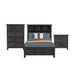 Hampton Kids - Bookcase Bedroom Set – 3 Piece Bedroom Sets by Elements International at Furniture Wholesale Plus , Nashville furniture store