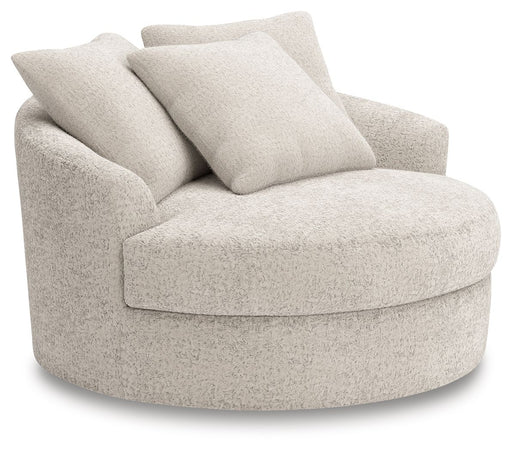 Cuddle Plush - Oversized Swivel Accent Chair - Arctic – Swivel Chairs by Signature Design by Ashley® at Furniture Wholesale Plus , Nashville furniture store