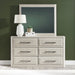 Modern Play - Dresser & Mirror - Natural White – Dresser & Mirror by Liberty Furniture at Furniture Wholesale Plus , Nashville furniture store