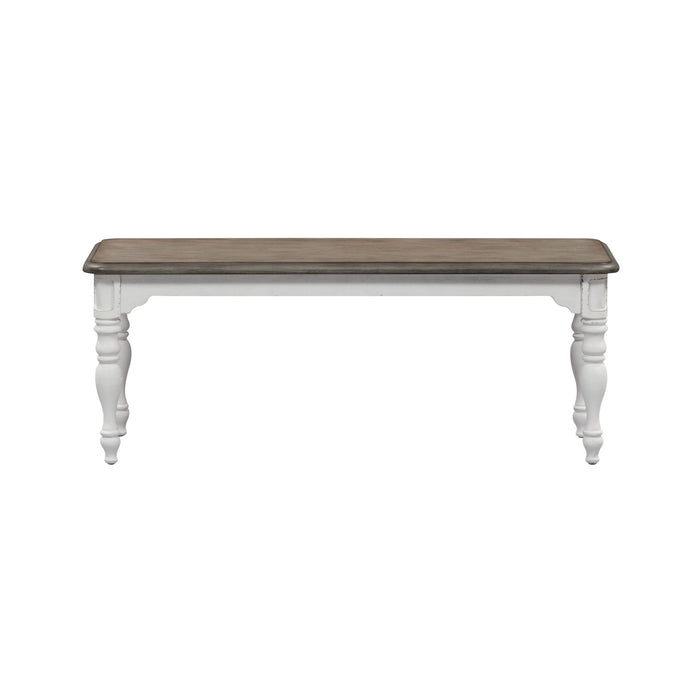 Magnolia Manor - Dining Bench – Dining Benches by Liberty Furniture at Furniture Wholesale Plus , Nashville furniture store