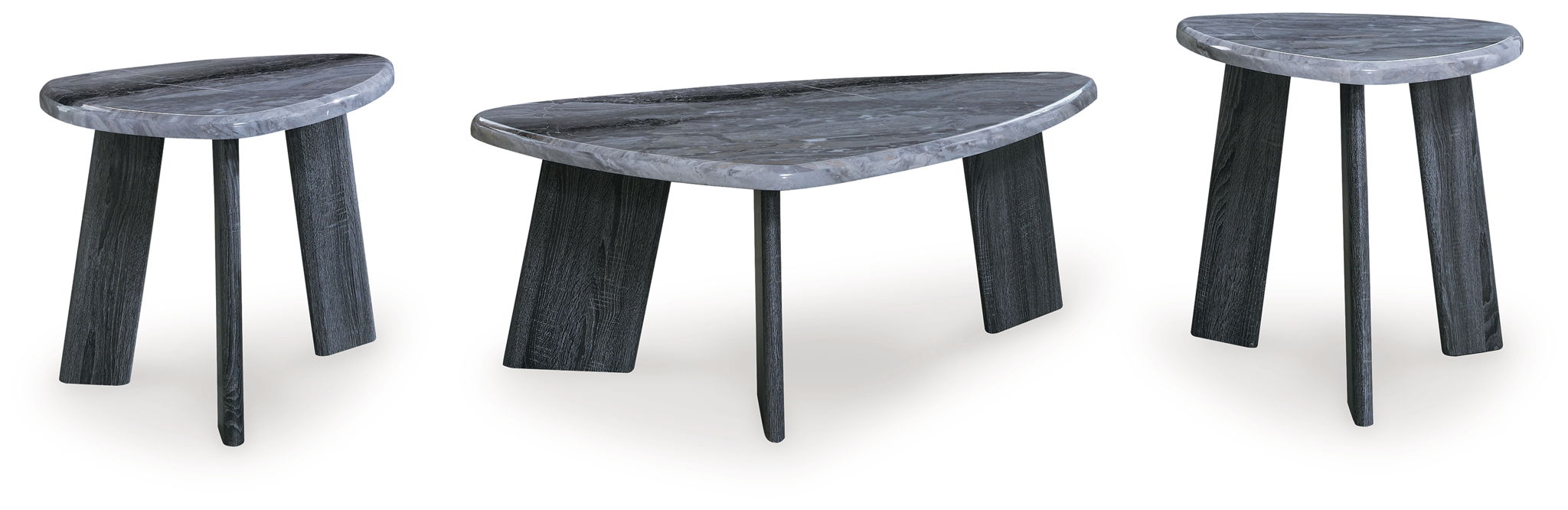 Bluebond - Occasional Table Set (Set of 3) - Gray – Table Sets by Signature Design by Ashley® at Furniture Wholesale Plus , Nashville furniture store