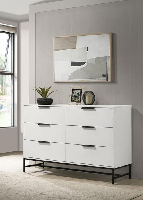 Sonora - 6-Drawer Dresser – Dressers by Coaster Fine Furniture at Furniture Wholesale Plus , Nashville furniture store