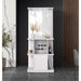 Wendolyn - Wine Cabinet With Light - Glossy White – Wine Cabinets by Elements International at Furniture Wholesale Plus , Nashville furniture store