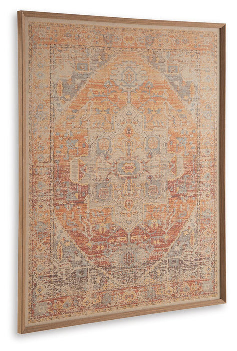Kerrickson - Wall Art - Red / Orange / Blue – Canvas Art by Signature Design by Ashley® at Furniture Wholesale Plus , Nashville furniture store