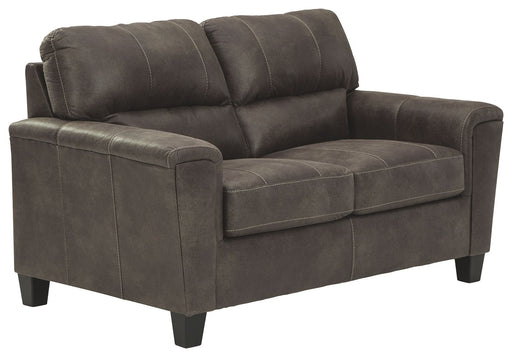 Navi - Stationary Loveseat - Premium Stationary Loveseats from Signature Design by Ashley® - Just $478! Shop now at Furniture Wholesale Plus  We are the best furniture store in Nashville, Hendersonville, Goodlettsville, Madison, Antioch, Mount Juliet, Lebanon, Gallatin, Springfield, Murfreesboro, Franklin, Brentwood