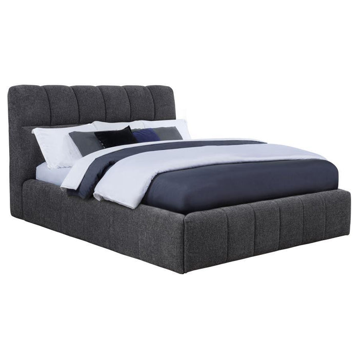 Nollet - Upholstered Platform Bed – Upholstered Beds by Coaster Fine Furniture at Furniture Wholesale Plus , Nashville furniture store