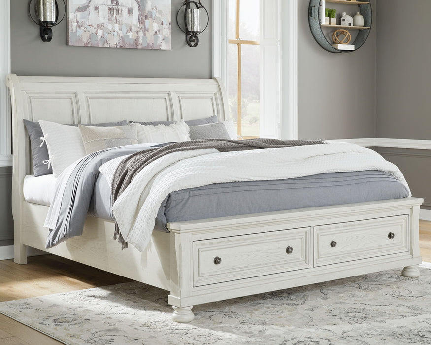 Robbinsdale - Sleigh Bedroom Set - Premium 6 Piece Bedroom Sets from Ashley® - Just $2298! Shop now at Furniture Wholesale Plus  We are the best furniture store in Nashville, Hendersonville, Goodlettsville, Madison, Antioch, Mount Juliet, Lebanon, Gallatin, Springfield, Murfreesboro, Franklin, Brentwood