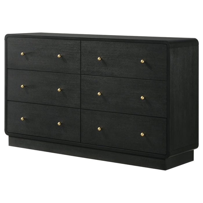 Cavelle - 6-Drawer Dresser – Dressers by Coaster Fine Furniture at Furniture Wholesale Plus , Nashville furniture store