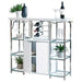Gallimore - 2 Door Bar Cabinet Wine Storage - White High Gloss - Premium Home Bars from CoasterEssence - Just $459! Shop now at Furniture Wholesale Plus  We are the best furniture store in Nashville, Hendersonville, Goodlettsville, Madison, Antioch, Mount Juliet, Lebanon, Gallatin, Springfield, Murfreesboro, Franklin, Brentwood