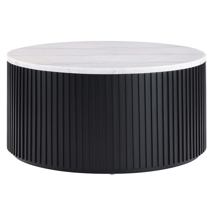 Colvin - Table With Marble Top – Cocktail Tables by Steve Silver Furniture at Furniture Wholesale Plus , Nashville furniture store