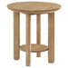 Ottowa - Round Wood Table With Shelf – End Tables by Coaster Fine Furniture at Furniture Wholesale Plus , Nashville furniture store