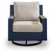 East Beach - Swivel Glider Chair With Cushion - Blue – Swivel Chairs by Signature Design by Ashley® at Furniture Wholesale Plus , Nashville furniture store