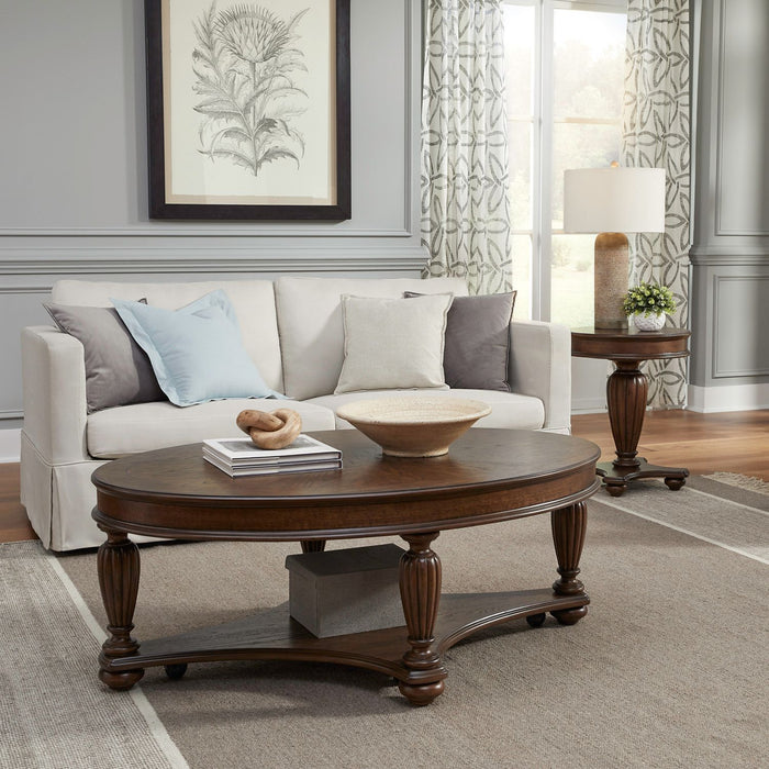 Allington - Optional 3 Piece Set - Satin Sienna – Table Sets by Liberty Furniture at Furniture Wholesale Plus , Nashville furniture store