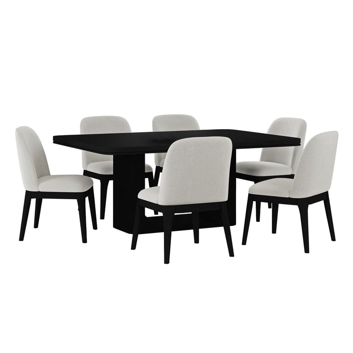 Rosalie - Standard Height Dining Set – 5 Piece Dining Room Sets by Elements International at Furniture Wholesale Plus , Nashville furniture store