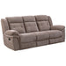 Sydney - Manual Recliner Sofa - Brown – Reclining Sofas by Steve Silver Furniture at Furniture Wholesale Plus , Nashville furniture store