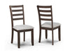 Wagner - Side Chair (Set of 2) - Brown – Chair Sets by Crown Mark at Furniture Wholesale Plus , Nashville furniture store