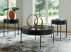 Ardoline - Occasional Table Set (Set of 3) - Black – Table Sets by Signature Design by Ashley® at Furniture Wholesale Plus , Nashville furniture store