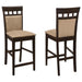 Gabriel - Closed Back Counter Chair (Set of 2) - Cappuccino - Premium Stool Sets from CoasterEveryday - Just $259! Shop now at Furniture Wholesale Plus  We are the best furniture store in Nashville, Hendersonville, Goodlettsville, Madison, Antioch, Mount Juliet, Lebanon, Gallatin, Springfield, Murfreesboro, Franklin, Brentwood