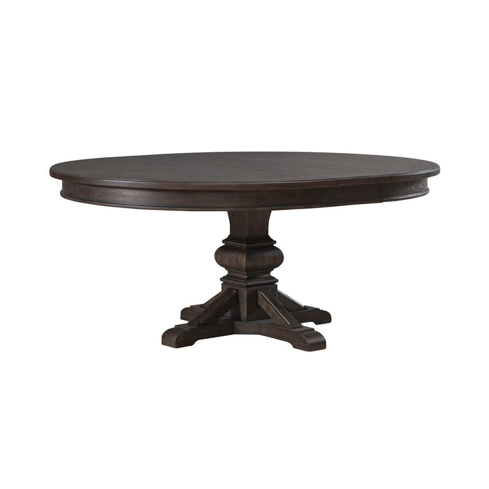 Paradise Valley - Pedestal Table - Saddle Brown – Dining Tables by Liberty Furniture at Furniture Wholesale Plus , Nashville furniture store