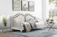 Evangeline - Upholstered Twin Daybed - Silver Oak – Daybeds by Coaster Fine Furniture at Furniture Wholesale Plus , Nashville furniture store