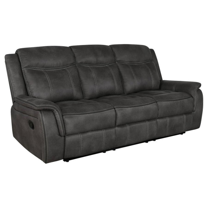 Lawrence - Upholstered Reclining Sofa Set – Reclining Sofas & Loveseats by CoasterEveryday at Furniture Wholesale Plus , Nashville furniture store