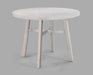 Blanche - Round Counter Height Table - Antique White – Counter Tables by Crown Mark at Furniture Wholesale Plus , Nashville furniture store
