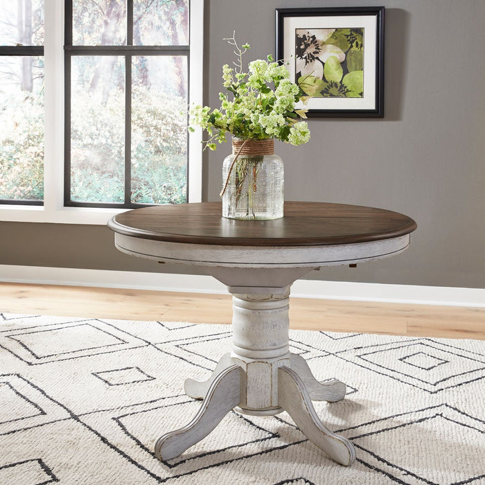 Carolina Crossing - Pedestal Table – Dining Tables by Liberty Furniture at Furniture Wholesale Plus , Nashville furniture store