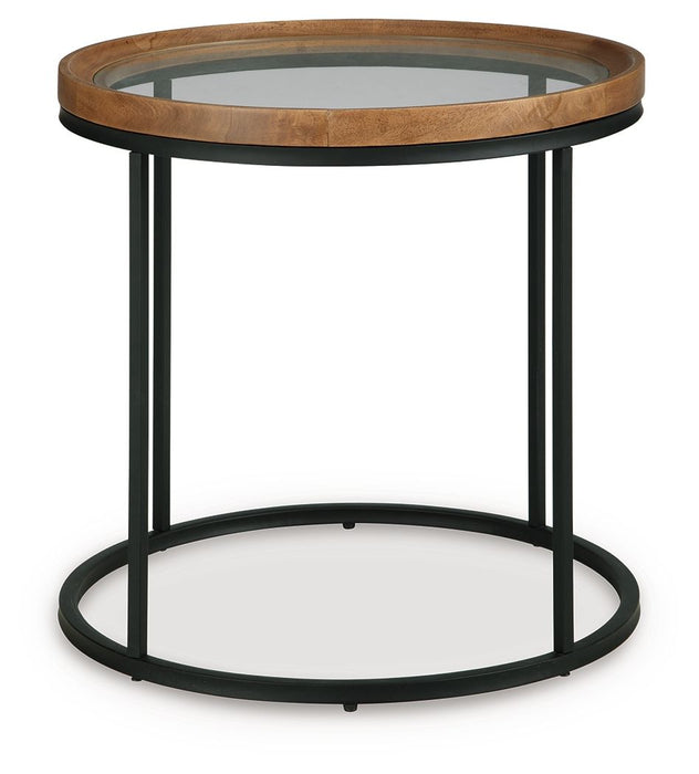 Noraluna - Round Table – End Tables by Signature Design by Ashley® at Furniture Wholesale Plus , Nashville furniture store
