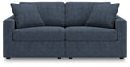 Modmax - 2-Piece Sectional Loveseat - Fabric - Ink – Stationary Sectionals by Signature Design by Ashley® at Furniture Wholesale Plus , Nashville furniture store