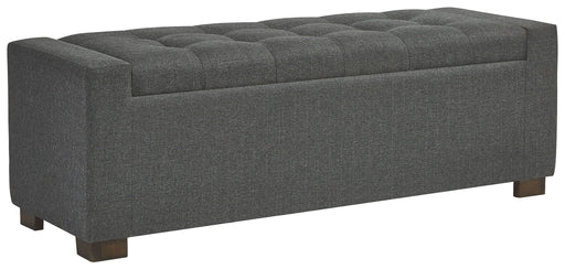 Cortwell - Storage Bench - Gray – Storage Benches by Signature Design by Ashley® at Furniture Wholesale Plus , Nashville furniture store