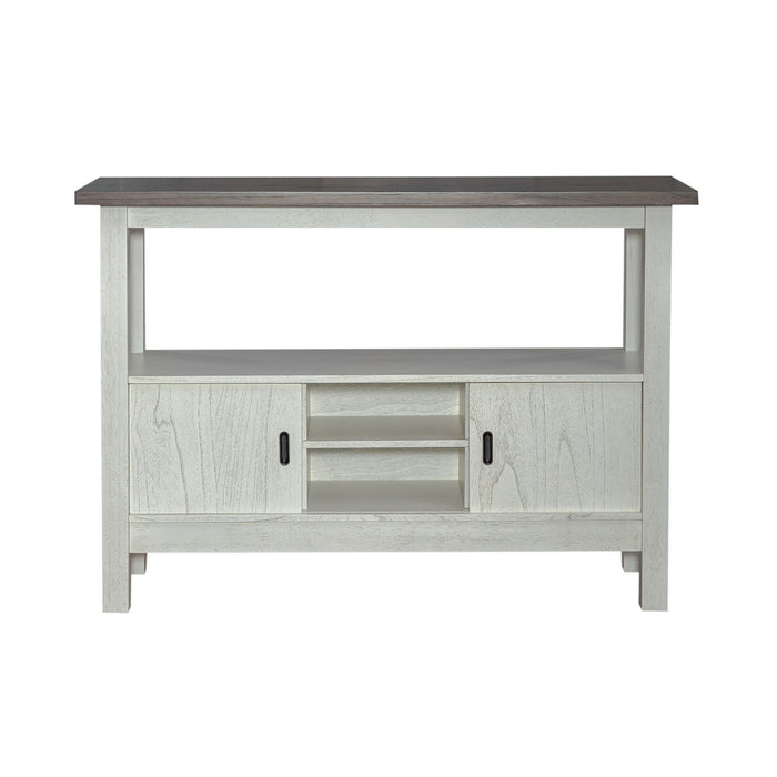 Brook Bay - Sideboard - Textured White / Carbon Gray – Sideboards by Liberty Furniture at Furniture Wholesale Plus , Nashville furniture store