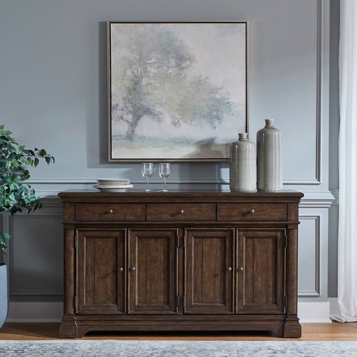 Arden Road - Buffet - Satin Cherry – Buffets by Liberty Furniture at Furniture Wholesale Plus , Nashville furniture store