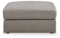 Lindon - Oversized Accent Ottoman - Smoke – Accent Ottomans by Benchcraft® at Furniture Wholesale Plus , Nashville furniture store