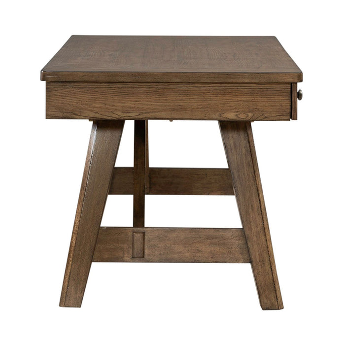 Carolina Park - Writing Desk - Amber Brown – Writing Desks by Liberty Furniture at Furniture Wholesale Plus , Nashville furniture store