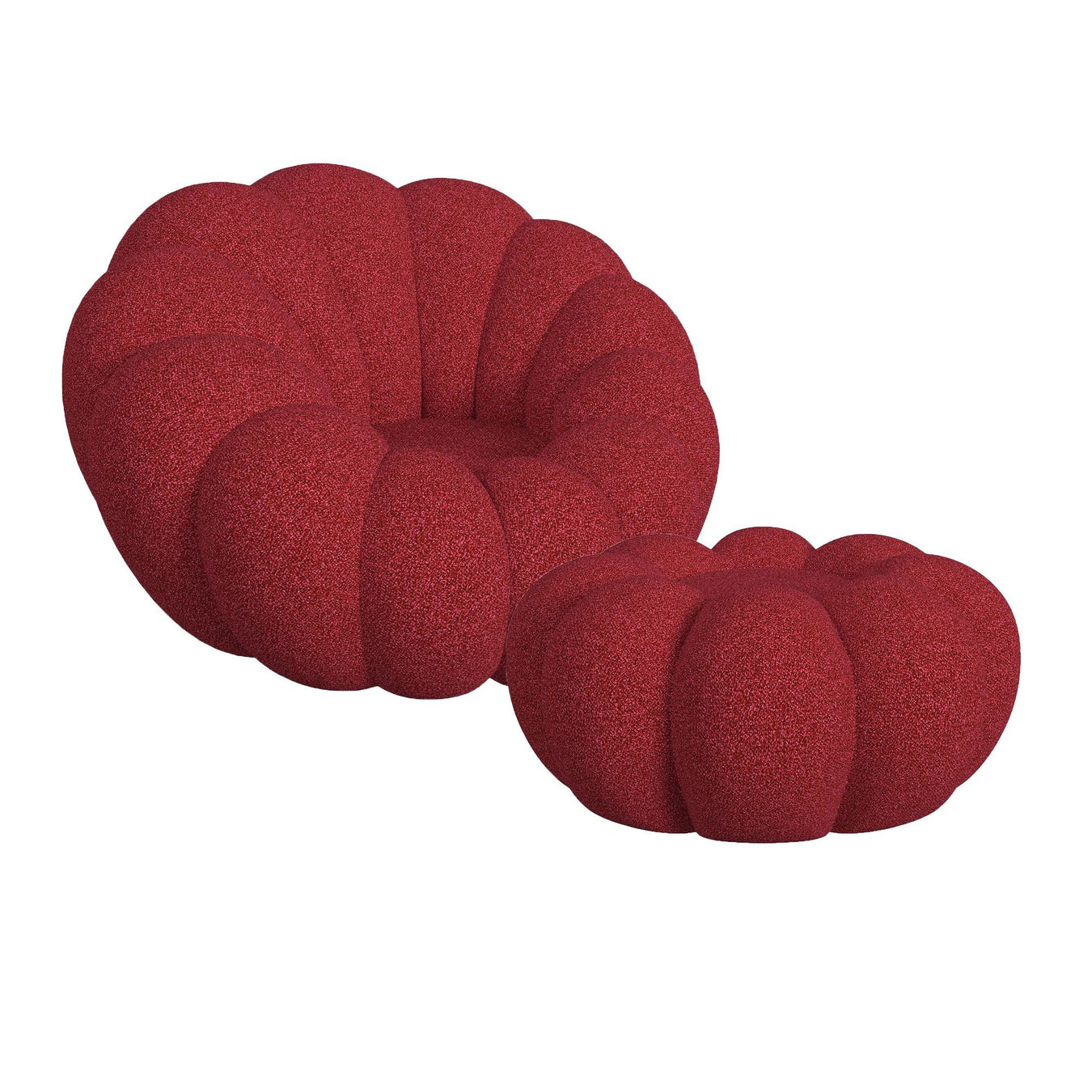 Stationary Chair & Ottoman