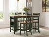 Gesthaven - Rectangular Dining Room Counter Set – 5 Piece Dining Room Sets by Signature Design by Ashley® at Furniture Wholesale Plus , Nashville furniture store