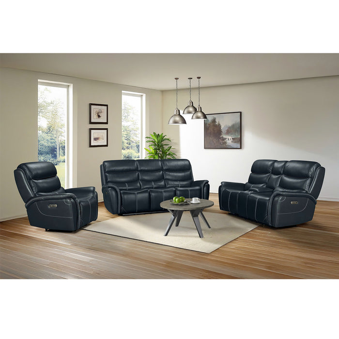 Aruba - Power Motion Loveseat With Power Headrest And Console – Reclining Loveseats by Elements International at Furniture Wholesale Plus , Nashville furniture store