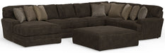 Mammoth - Sectional With Cocktail Ottoman – 2 Piece Living Room Sets by Jackson at Furniture Wholesale Plus , Nashville furniture store